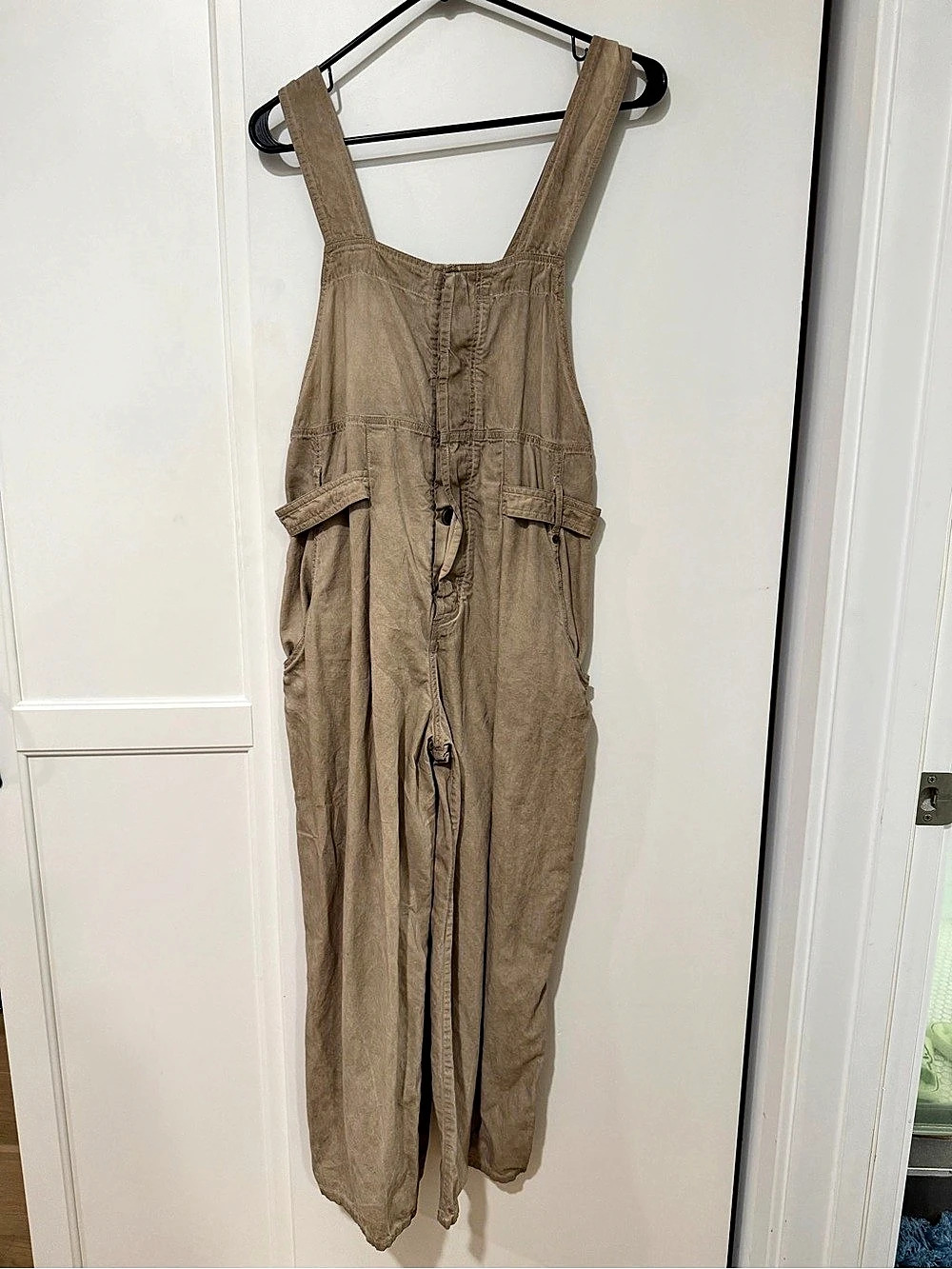 Utility Jumpsuit in Brown Size small